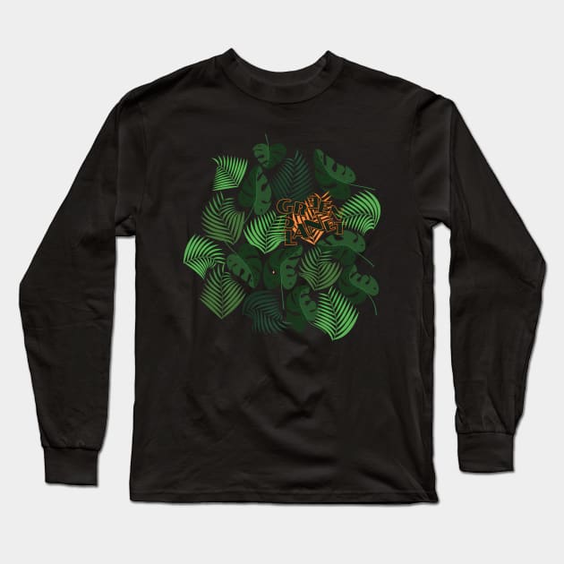 Green Planet - Go Green Illustrations Long Sleeve T-Shirt by fraga-ro